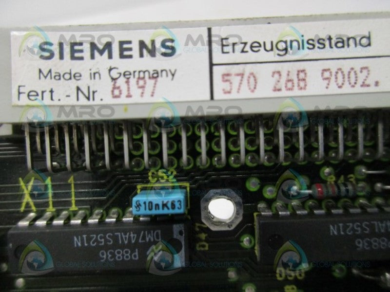 SIEMENS 5702689002 6FX1-126-8BB00  NSNP