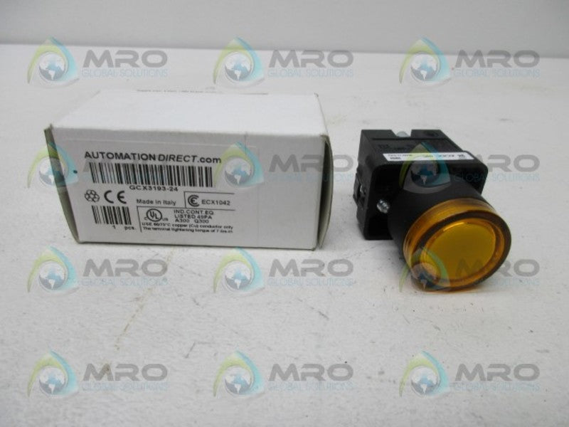 AUTOMATION DIRECT GCX3193-24 PUSHBUTTON (MISSING ACCESSORIES)  NSMP