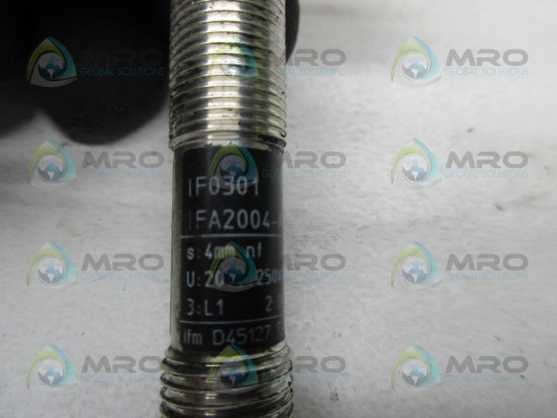 IFM EFECTOR IF0301 PROXIMITY SWITCH INDUCTIVE  UNMP