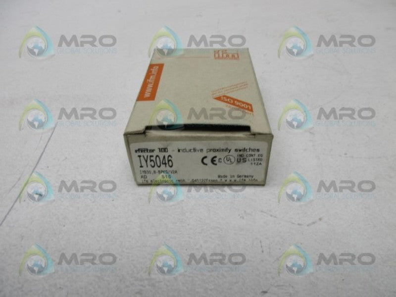 IFM EFECTOR IY5046 INDUCTIVE SENSOR  NSMP