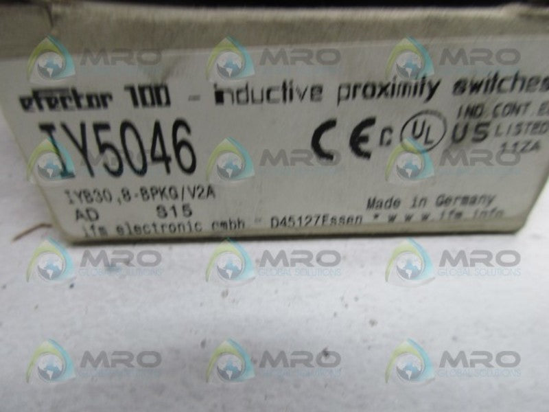 IFM EFECTOR IY5046 INDUCTIVE SENSOR  NSMP