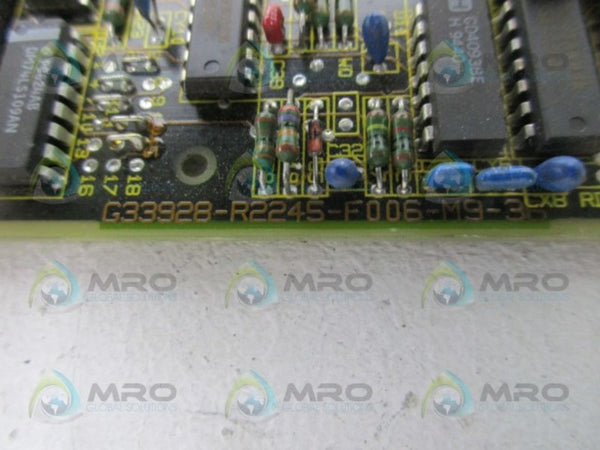 SIEMENS G33928-R2245-F006-M9-36 PC BOARD  UNMP