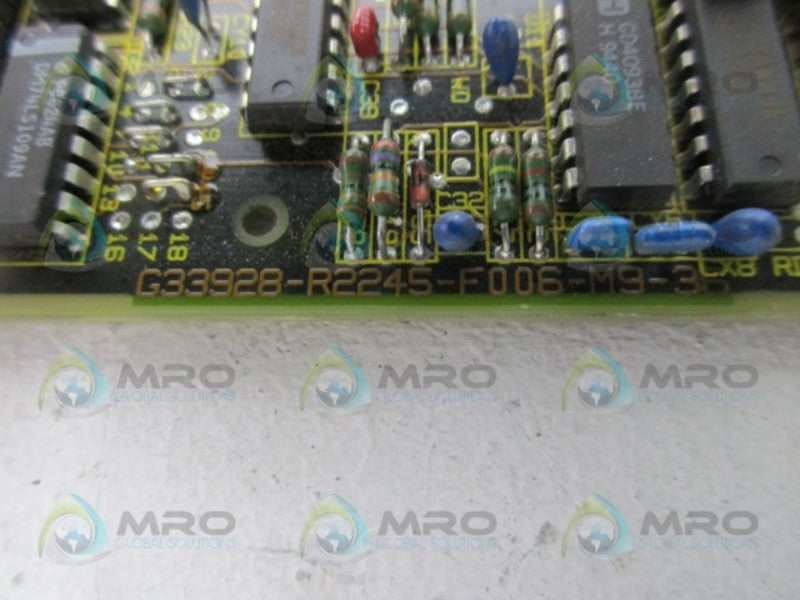 SIEMENS G33928-R2245-F006-M9-36 PC BOARD  UNMP
