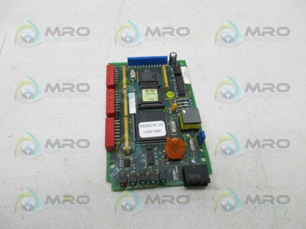 ALLEN BRADLEY 74100-013-194169 PC BOARD ASSEMBLY REMOTE  UNMP