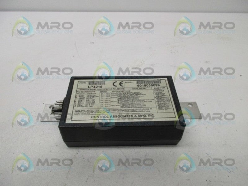 CONTROL ASSOCIATES LP4215 COMPACT DIGITAL LOOP DETECTOR  UNMP