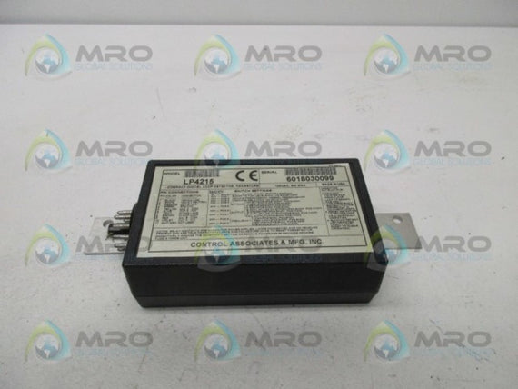 CONTROL ASSOCIATES LP4215 COMPACT DIGITAL LOOP DETECTOR  UNMP