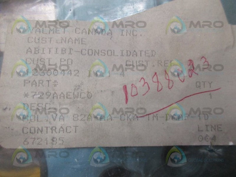 MAC 82A-AA-CKA-TM-DAAP-1D SOLENOID VALVE  NSMP