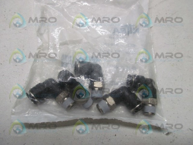NITRA ME14-18N MALE ELBOW CONNECT (PK OF 5) * NEW IN FACTORY BAG *