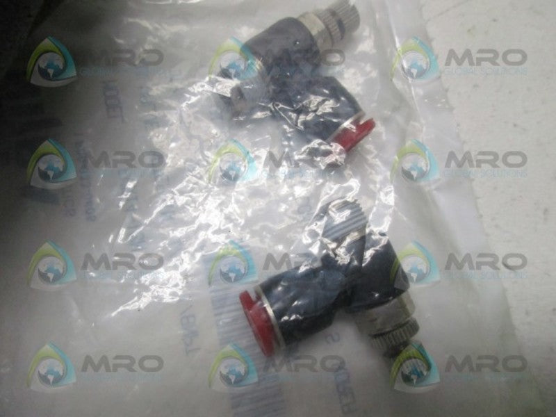 NITRA FVR14-18N ELBOW FLOW CONTROL VALVE (PK OF 2) * NEW IN FACTORY BAG *