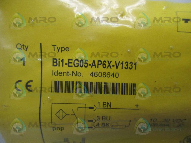 TURCK BI1-EG05-AP6X-V1331 PROXIMITY SWITCH MALE * NEW IN FACTORY BAG *