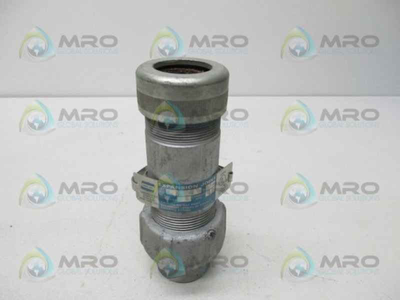 CROUSE HINDS XJ34 EXPANSION JOINT  NSNP
