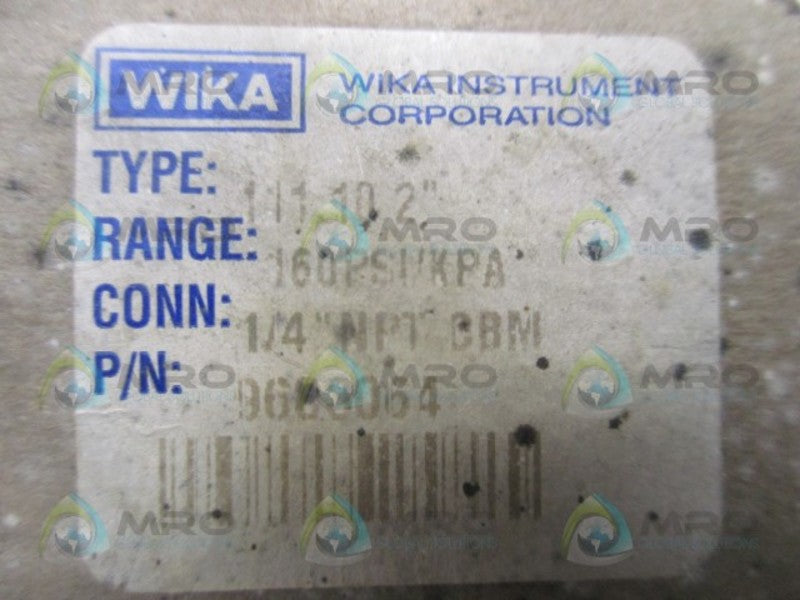 WIKA 9603064 PRESSURE GAGUE  NSMP