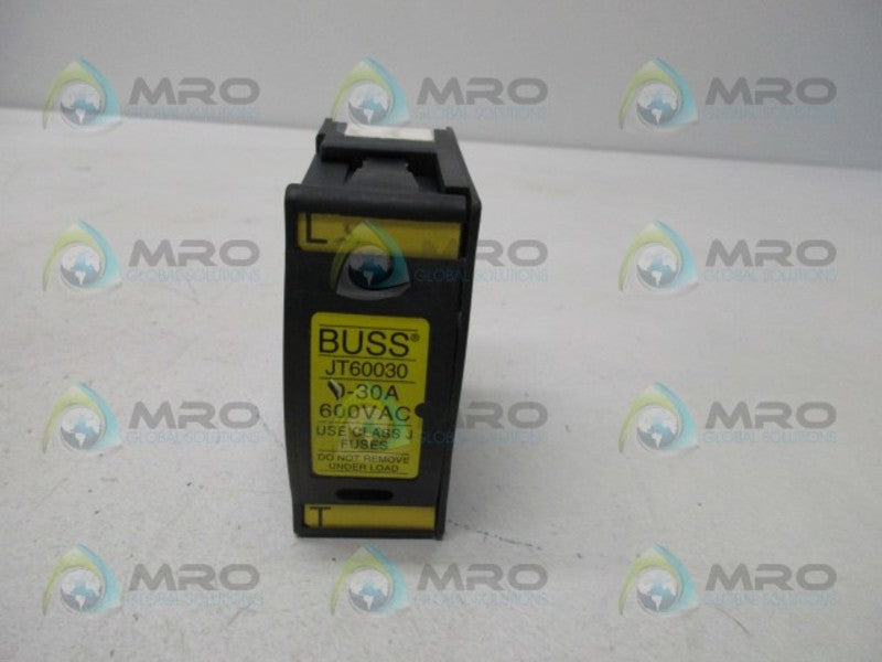 BUSSMANN JT60030 FUSE HOLDER  UNMP