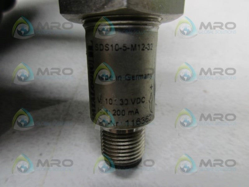 DATALOGIC SDS10-5-M12-32 PHOTOELECTRIC DATA SENSOR  UNMP