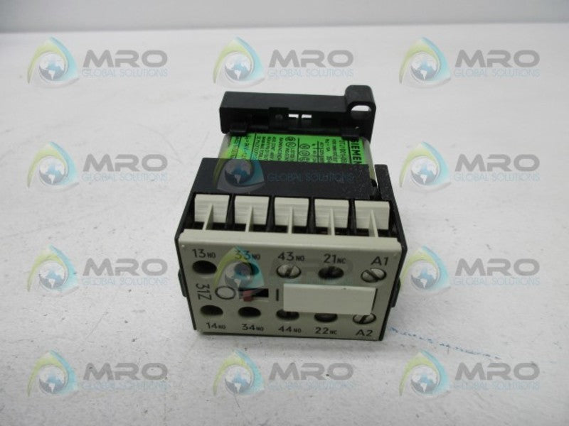 SIEMENS 3TJ1001-0BB4 CONTACTOR  UNMP
