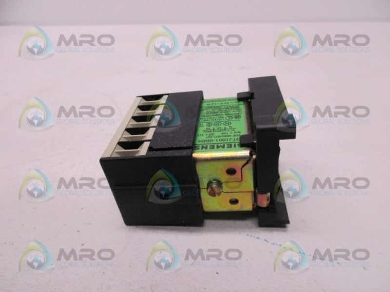 SIEMENS 3TJ1001-0BB4 CONTACTOR  UNMP