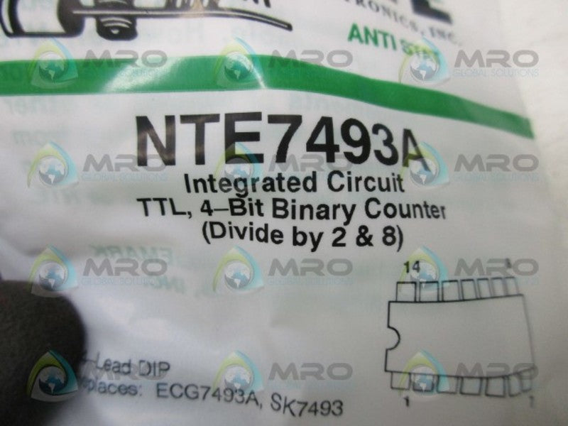NTE NTE7493A LOGIC IC * NEW IN FACTORY BAG *