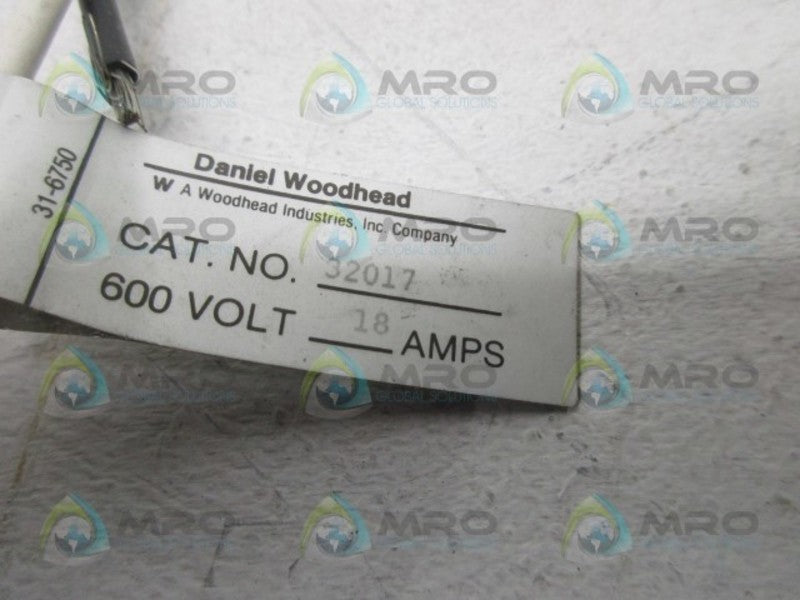 DANIEL WOODHEAD 32017 CONNECTOR  UNMP