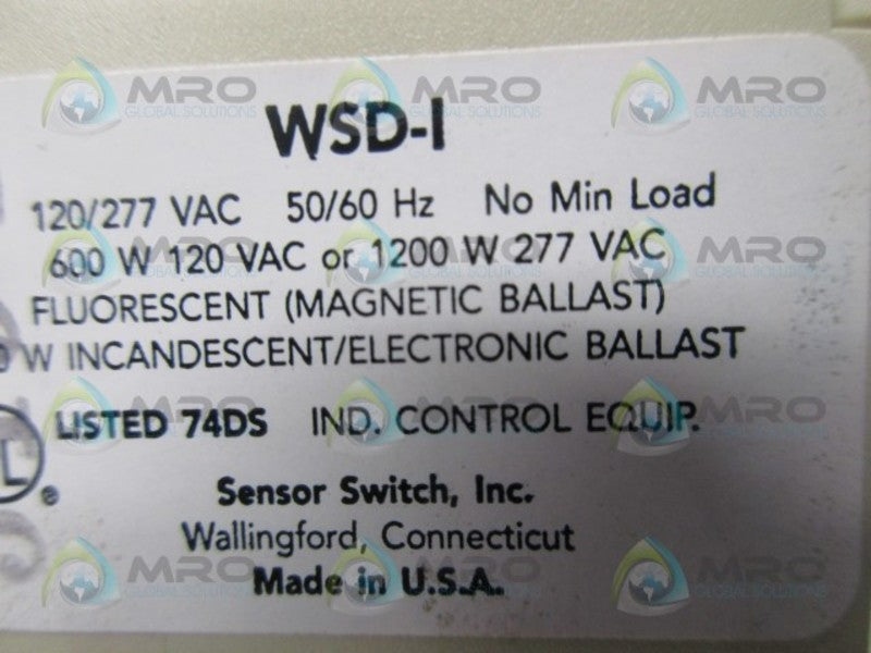 SENSOR SWITCH WSD-I WALL SWITCH DETECTOR SENSOR  NSNP
