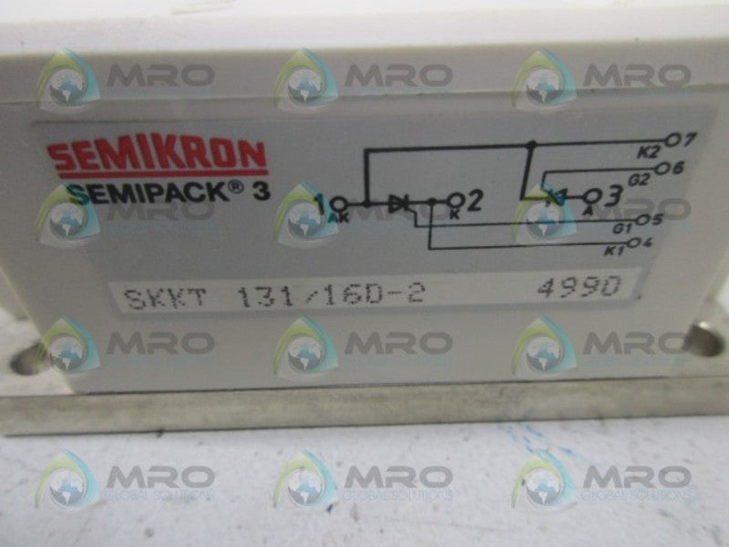 SEMIKRON SKKT-131/160-2 THYRISTOR  NSNP