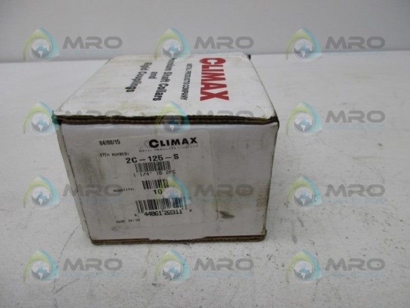 CLIMAX 2C-125-S SHAFT COLLAR CLAMP (IN BOX)  NSNP