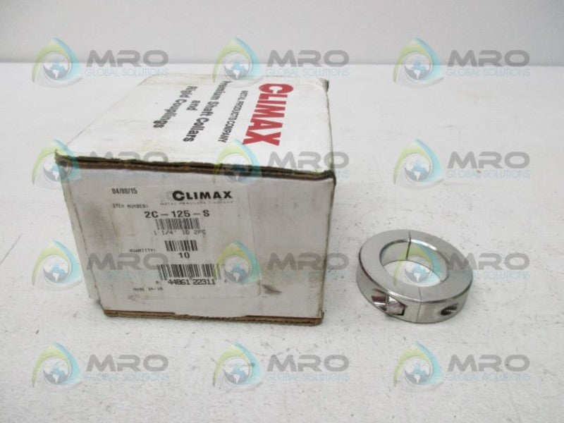 CLIMAX 2C-125-S SHAFT COLLAR CLAMP (IN BOX)  NSNP