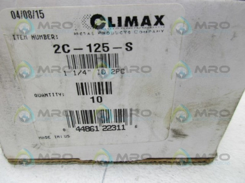 CLIMAX 2C-125-S SHAFT COLLAR CLAMP (IN BOX)  NSNP