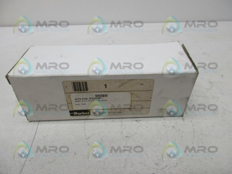 PARKER PS205P BOWL KIT WITH MANUAL DRAIN  NSMP