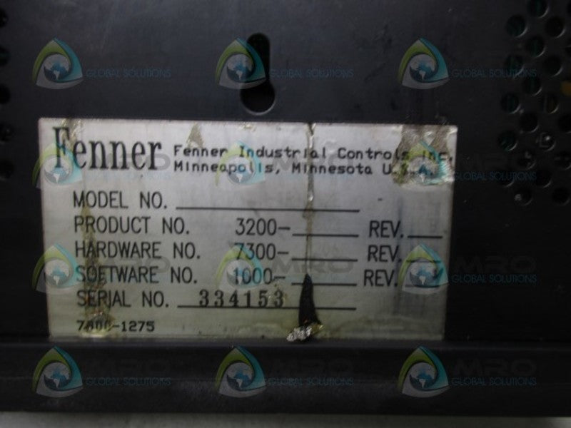 FENNER 3200 SPEED CONTROLLER  UNMP