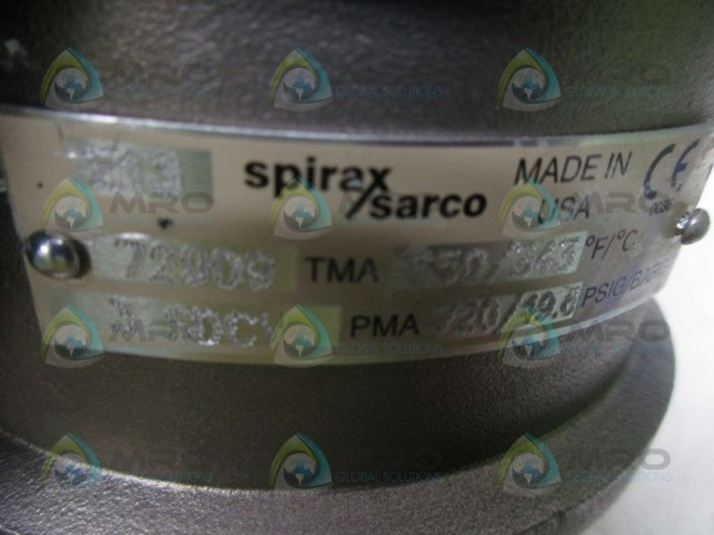 SPIRAX 72909 SPLIT DISC CHECK VALVE 3"  NSNP