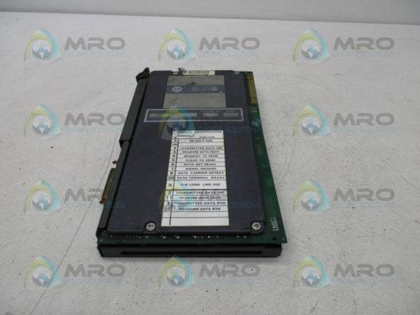 ALLEN BRADLEY 1771-DA SER. A I/O MODULE  UNMP