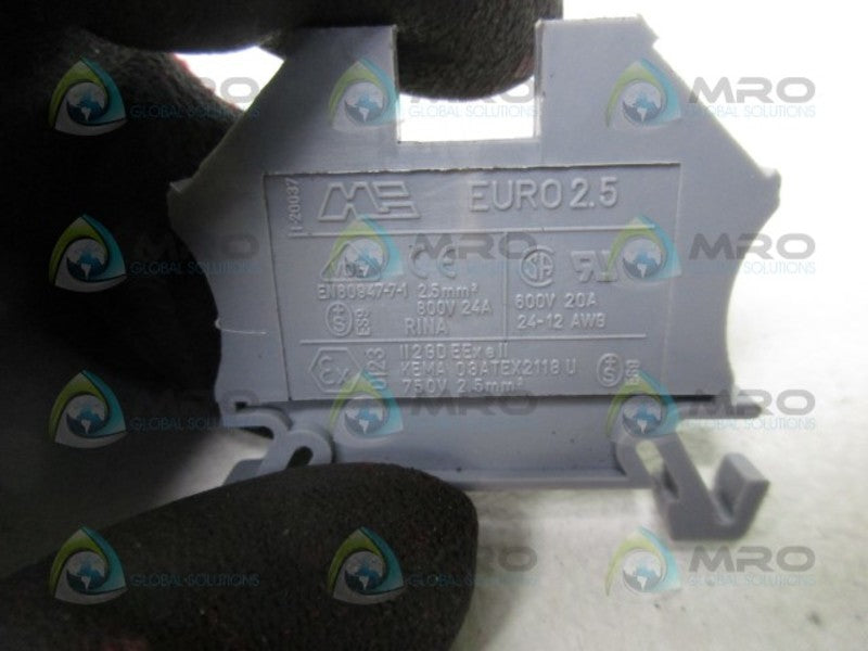 MORSETTITALIA EURO 2.5 TERMINAL BLOCK  UNMP
