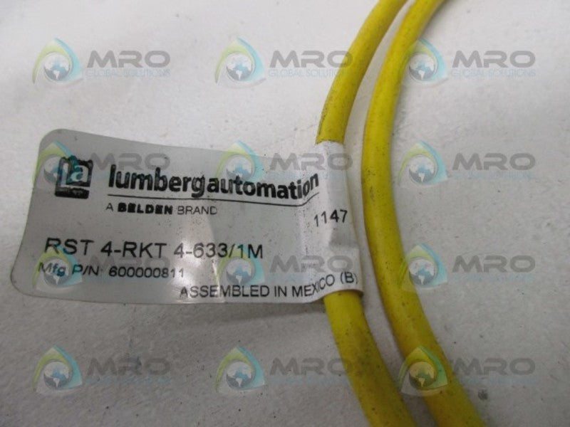 LUMBERG RST4-RKT4-633/1M DOUBLE ENDED CORDSET  NSNP