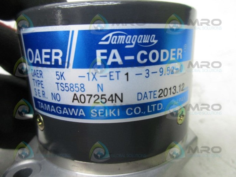MITSUBISHI OAER-5K-1X-ET1-3-9.52-0 INTERNAL ENCODER  NSMP