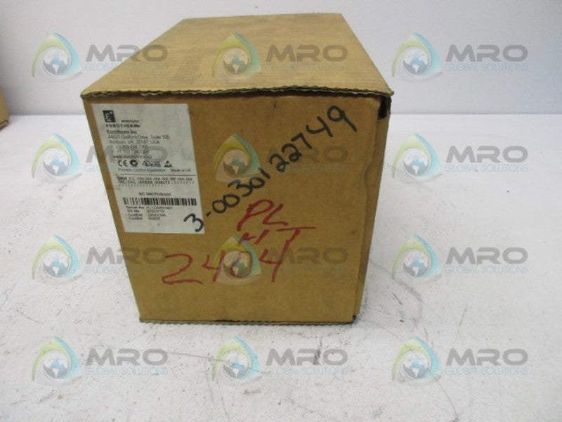 EUROTHERM 2404/CC/VH/XX/XX/XX/RF/XX/XX/XX TEMPERATURE CONTROLLER  NSMP