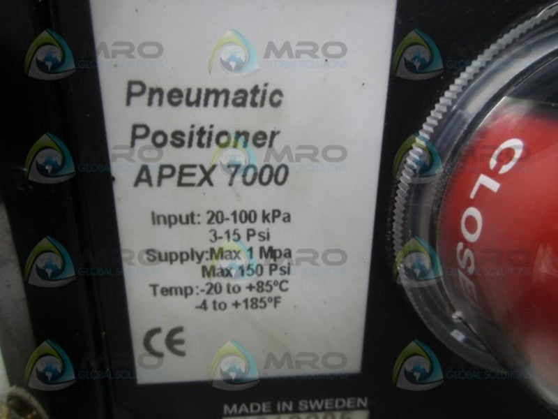 FLOWSERVE 70246AT0 PNEUMATIC POSITIONER   UNMP