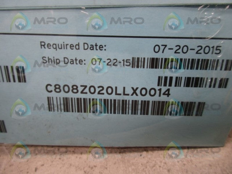 SCHWEITZER C808Z020LLX0014 MULTIMODE FIBER OPTIC CABLE  NSMP
