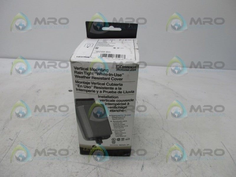 LEVITON 5977-DGY WALLPLATE COVER  NSMP