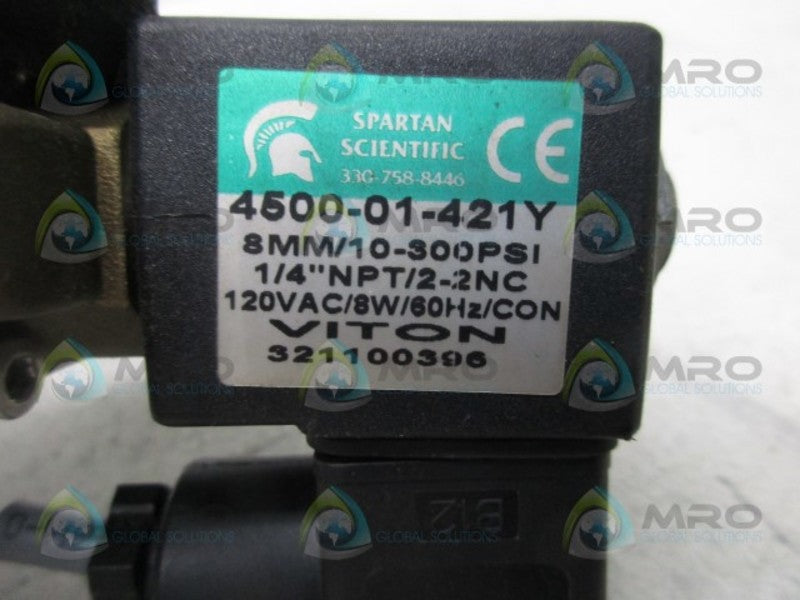 SPARTAN 4500-01-421Y SOLENOID VALVE  UNMP