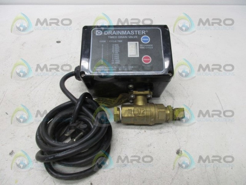 DRAINMASTER 115V 60HZ 2.5AMP TIMED DRAIN VALVE  UNMP