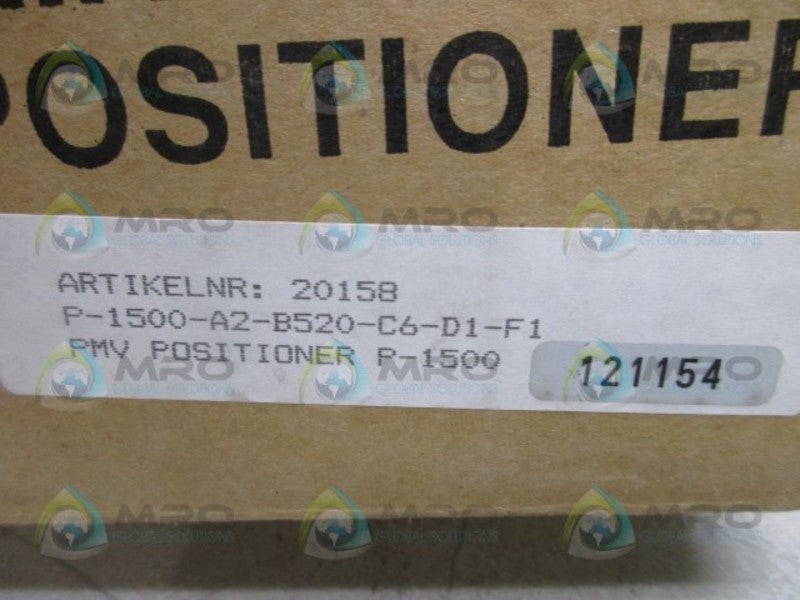 PMV P-1500 ROTARY POSITIONER  NSMP