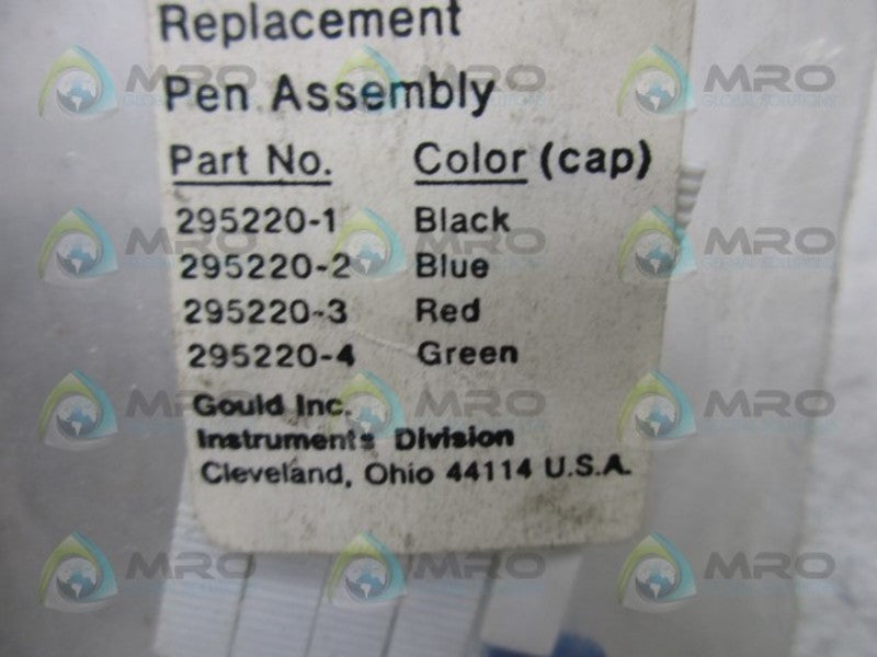 GOULD 295220-2 REPLACEMENT BLUE PEN ASSEMBLY  NSNP IN BAG
