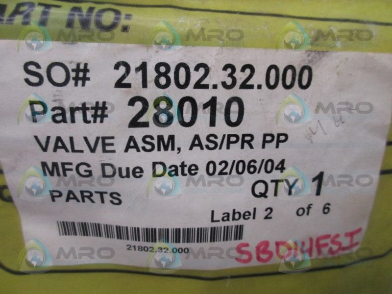 LMI 28010 METERING PUMP * NEW IN FACTORY BAG *