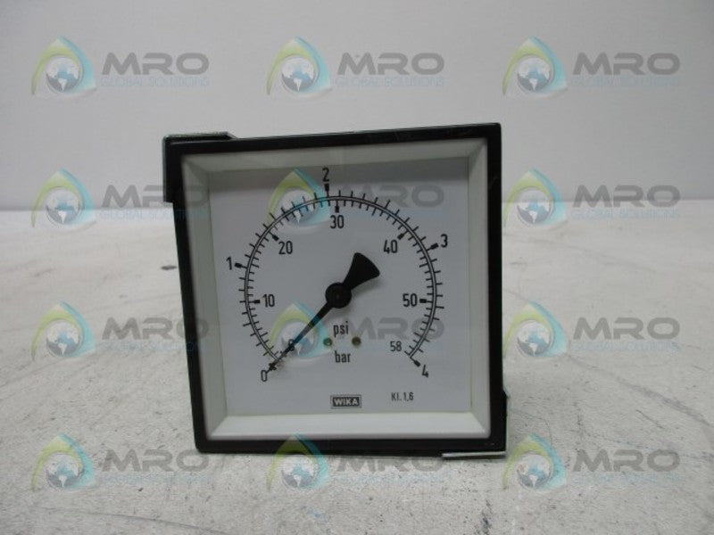WIKA KI.1.6 PRESSURE GAUGE  UNMP