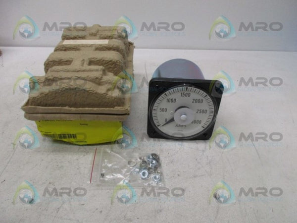 YOKOGAWA 103191HE-PK7/LXS METER AMPS 0-3000  NSMP