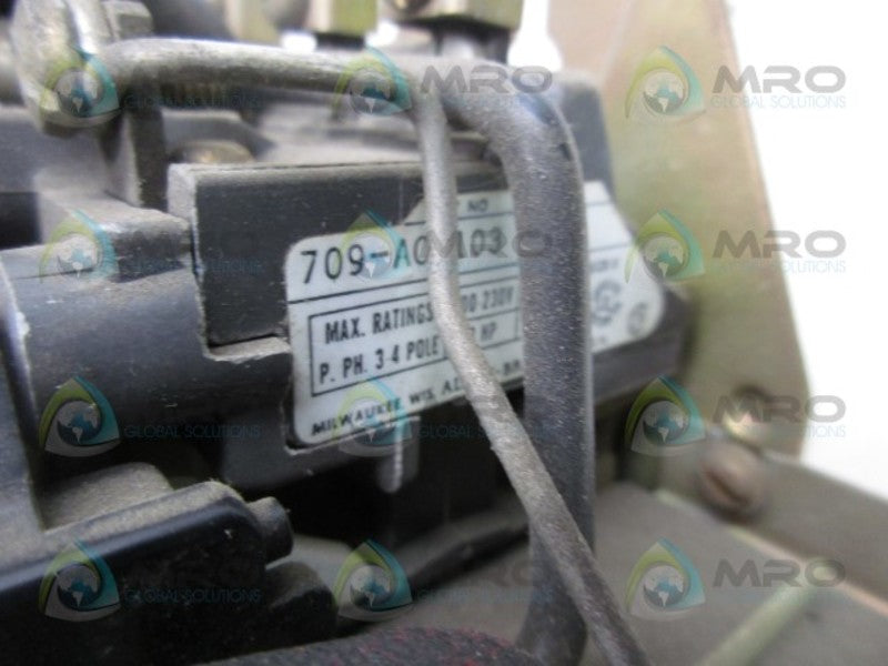 INDUSTRIAL SPARE PART 709-A0D103 SER. K STARTER  UNMP