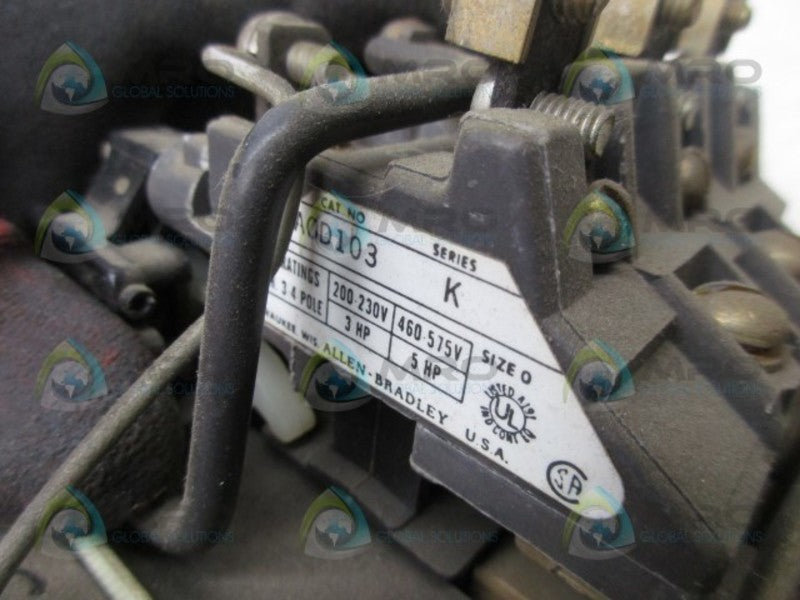 INDUSTRIAL SPARE PART 709-A0D103 SER. K STARTER  UNMP