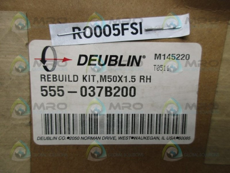 DEUBLIN 555-037B200 REBUILD KIT  NSMP