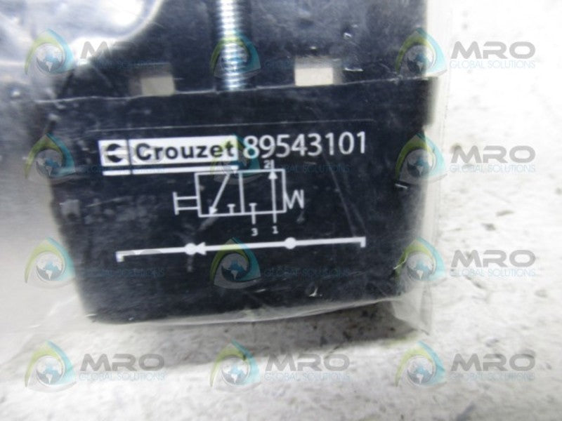 CROUZET 89543101 3/2 NO MANUAL VALVE * NEW IN BAG *