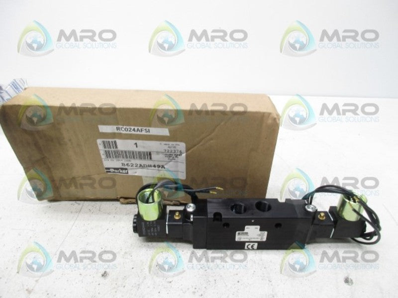 PARKER B622ADH49A SOLENOID VALVE  NSMP